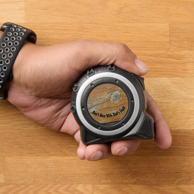 Cinta Métrica Madera de Woodgrain con edad y clima (Hogar)