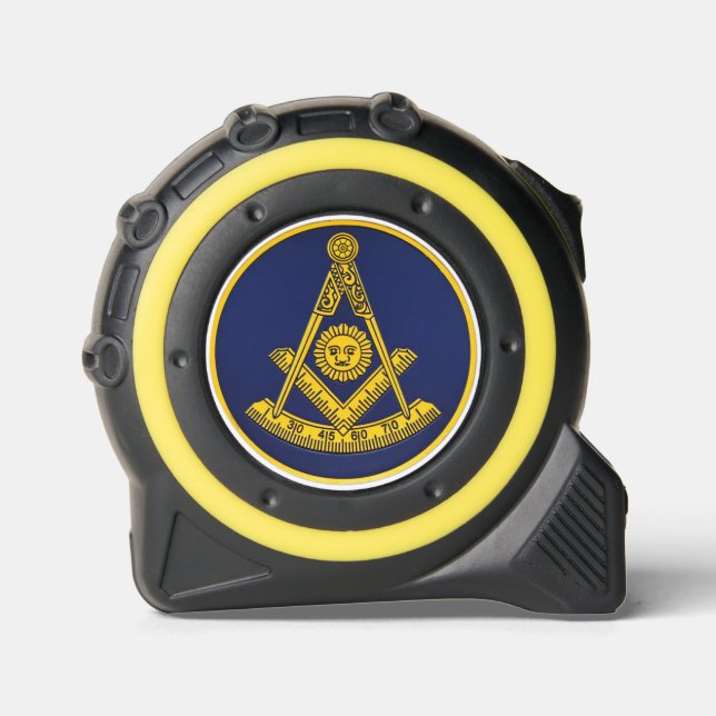 Cinta Métrica Masonería Masonería Masonry del antiguo Master Lod (Anverso)