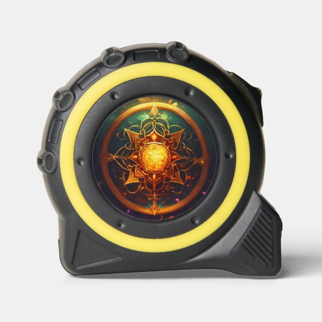 Cinta Métrica Medida de cinta dorada (Anverso)