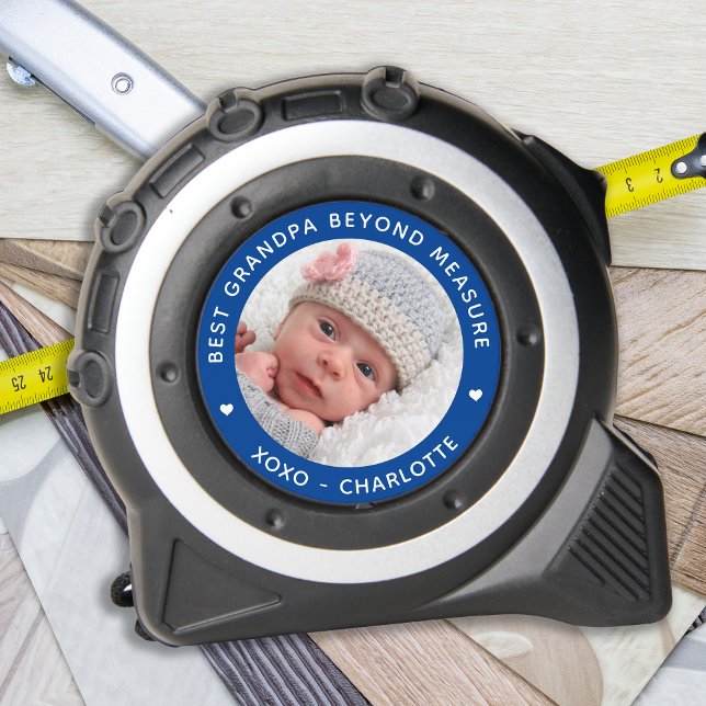 Cinta Métrica Mejor foto personalizada de GRANDPA más allá de la (Subido por el creador)