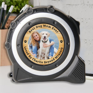 Cinta Métrica Mejor perro MOM amado más allá de la medida Person