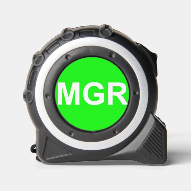 Cinta métrica "MGR" MyGrowthRings (Anverso)