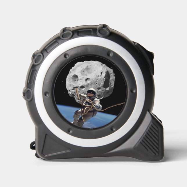 Cinta Métrica Minero asteroide (Anverso)