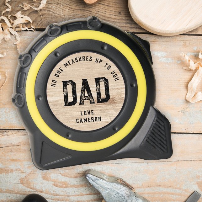 Cinta Métrica Nadie mide a tu falso papá de madera (Subido por el creador)