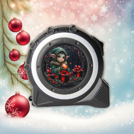 Cinta Métrica Niño mayor de edad con abrigo verde