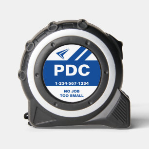 Cinta Métrica No hay trabajo demasiado pequeño añadir iniciales 