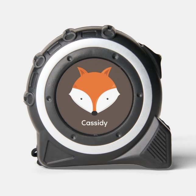 Cinta Métrica Nombre de los niños de la zorra de animales (Anverso)