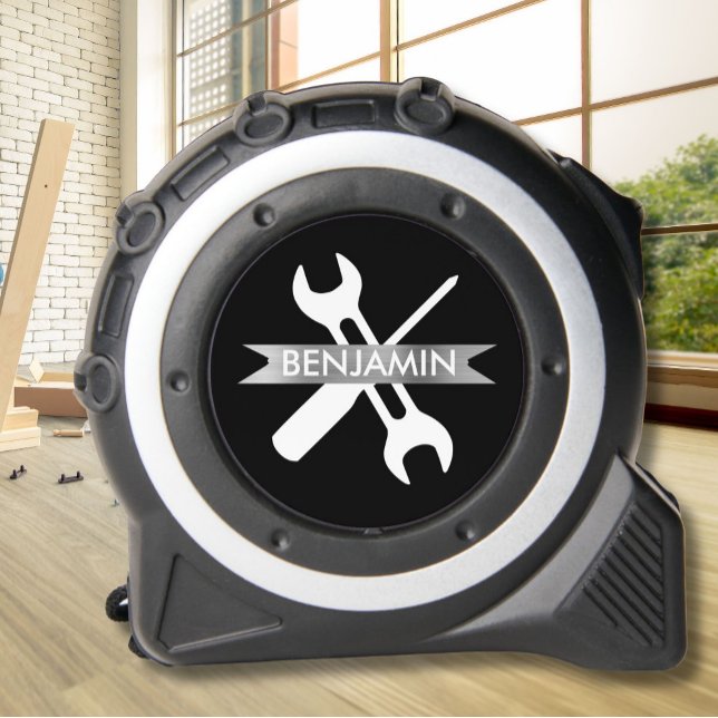 Cinta Métrica Nombre de regalo Personalizado personalizado Plata (Subido por el creador)