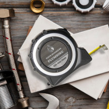 Cinta métrica para negocios de plomería