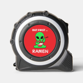 Cinta Métrica Pero primero Ramen divertido Alien