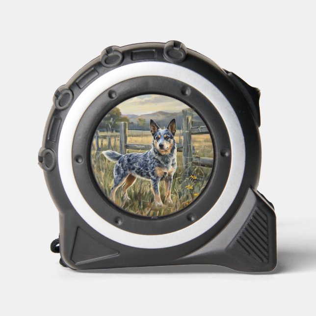 Cinta Métrica Perro Boyero Australiano (Anverso)