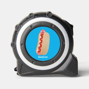Cinta Métrica Perro caliente divertido lindo personalizado Weine