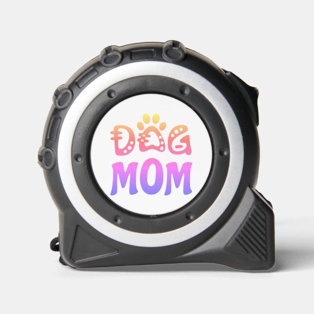 Cinta Métrica Perro Mamá (Anverso)