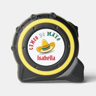 Cinta Métrica Personalizable Cinco de Mayo 5 Fiesta