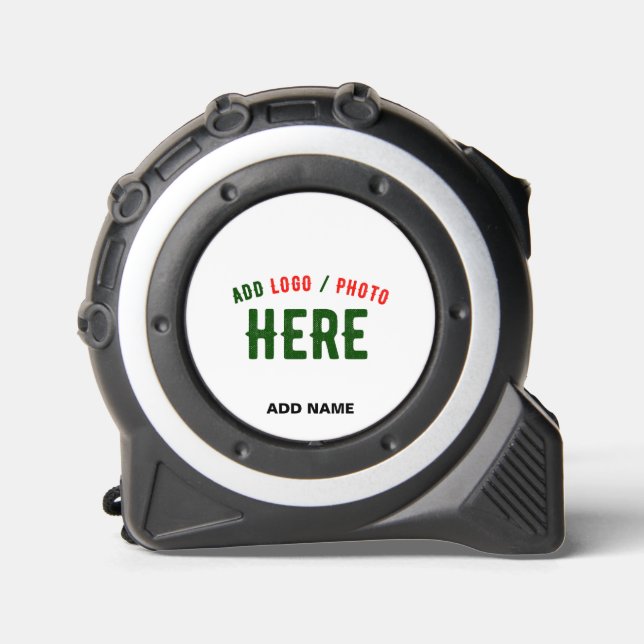 CINTA MÉTRICA PERSONALIZABLE MODERNO ESTILO BLANCO VERIFICADO MA (Anverso)