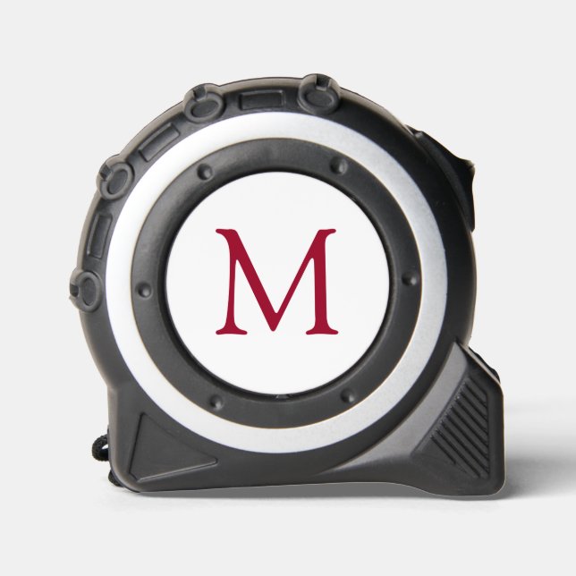 Cinta Métrica Personalizada Letra Personalizada (Anverso)