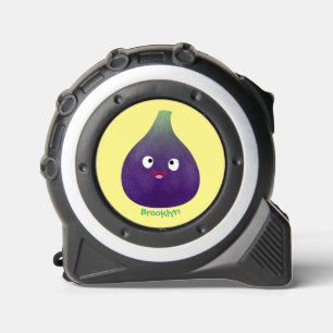 Cinta Métrica Personalizado de fruta púrpura feliz