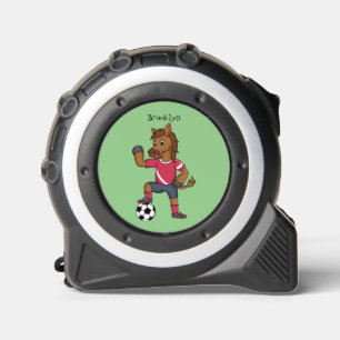 Cinta Métrica Personalizado de fútbol divertido y divertido