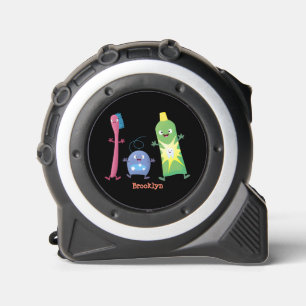 Cinta Métrica Personalizado de hilo dental de cepillo de dientes
