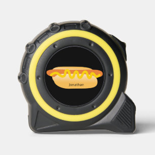 Cinta Métrica Personalizado de Novedad de Perro Caliente Funny d