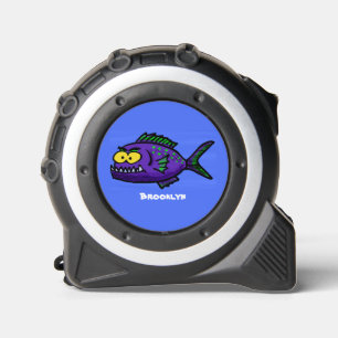 Cinta Métrica Personalizado de pescado piraña