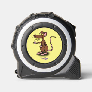 Cinta Métrica Personalizado de pulgares hacia arriba de rata mar