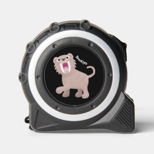 Cinta Métrica Personalizado de Smilodon del tigre dientes de Cut