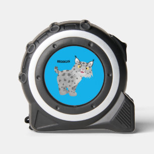 Cinta Métrica Personalizado del lince del bobcat medio