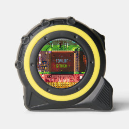 Cinta Métrica Personalizado Geek colorido del circuito impreso e