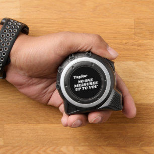 Cinta Métrica Personalizado No hay nadie que le aplique medidas