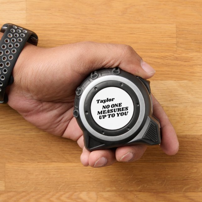 Cinta Métrica Personalizado No hay nadie que le aplique medidas (Hogar)