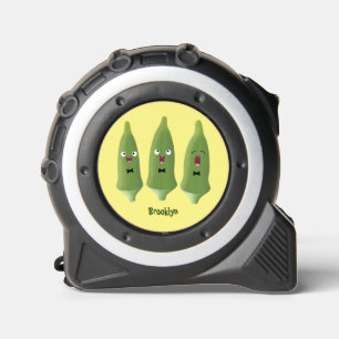 Cinta Métrica Personalizado vegetal de okra cantante