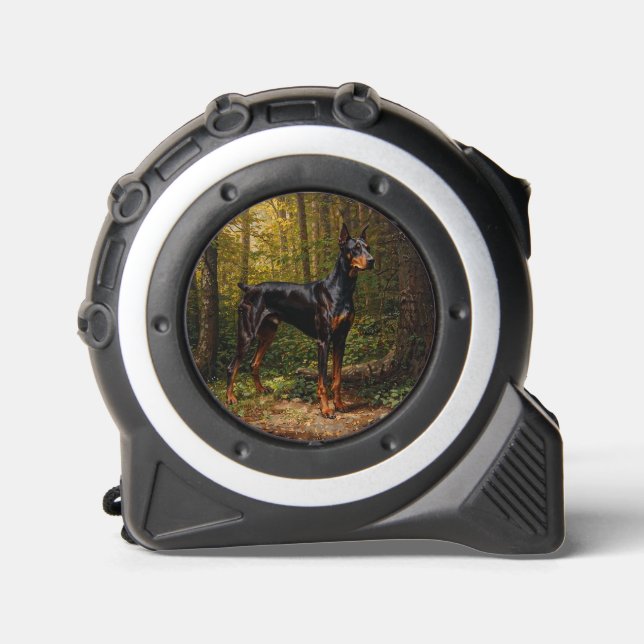 Cinta Métrica Pinscher Doberman (Anverso)