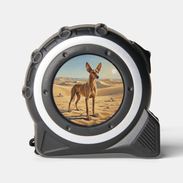 Cinta Métrica Podenco Faraónico (Anverso)