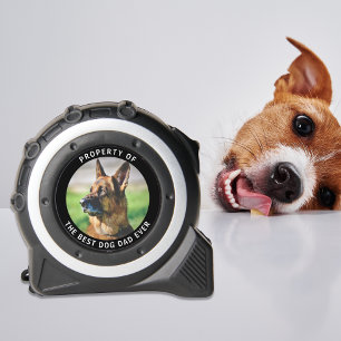 Cinta Métrica Propiedad De La Foto Del Mejor Padre Perro De La H