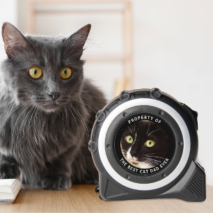 Cinta Métrica Propiedad De La Mejor Foto De Papá Gato