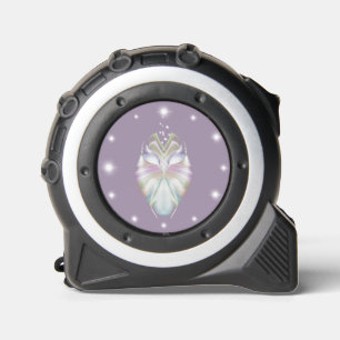 Cinta Métrica Púrpura lechuza Oracle Pastel con Estrellas Sparkl