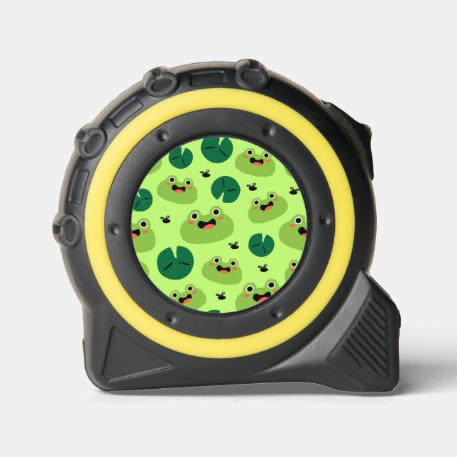 Cinta Métrica Ranas divertidas (Anverso)