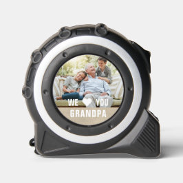 Cinta Métrica Regalo Personalizado Foto Abuelo Te Amamos