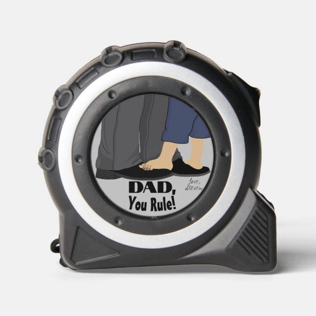 Cinta Métrica Regla de papá (Anverso)