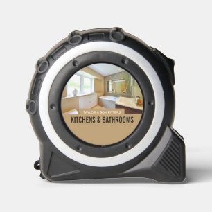 Cinta Métrica Retrato en el baño, cocina y baño