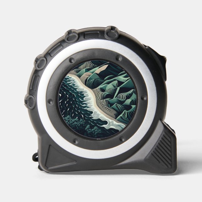 Cinta Métrica Serene Shores (Anverso)