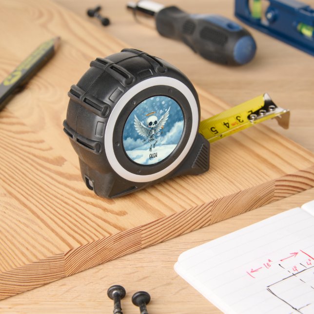 Cinta Métrica Skeleton Angel – The Sweet Side of the Afterlife.  (Carpintería)