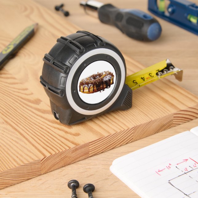 Cinta Métrica SlipperyJoe's decadent donut covered thick glossy  (Carpintería)