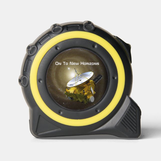 Cinta Métrica Sobre la nave espacial interestelar de nuevos hori (Anverso)