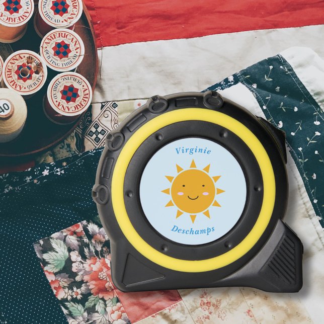 Cinta Métrica Sol corto (Cute Sun Tape Measure)