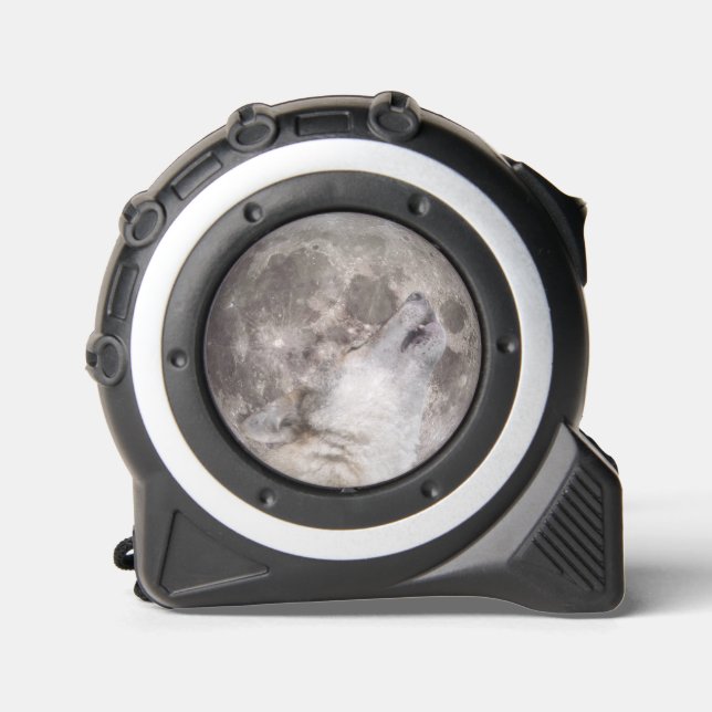 Cinta Métrica Super Wolf Moon (Anverso)