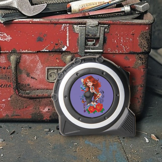 Cinta Métrica Tattoos de la mujer de Redhead (Subido por el creador)