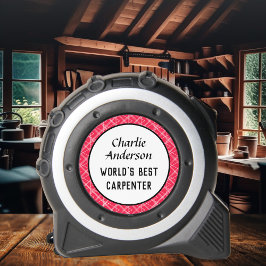 Cinta Métrica Tema del mejor carpintero del mundo