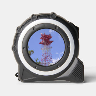 Cinta Métrica Torre de radio de transmisión de microondas
